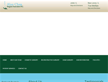 Tablet Screenshot of myplasticsurgeon.com